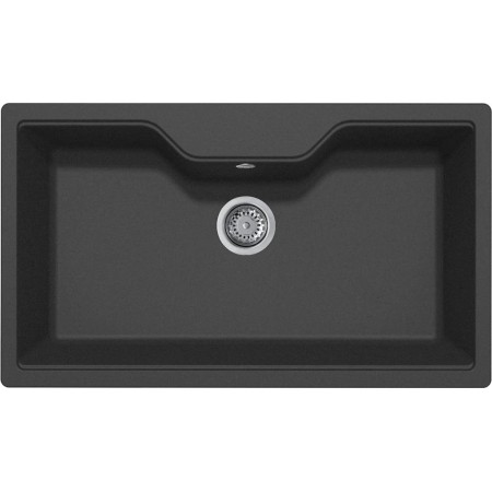 Elleci LGF36059 | Lavello 1 vasca | Fox 360 | 863 x 503 | Granitek G59 | Base 900 | Sopratop