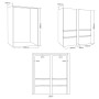 Haier BI CST9619DNGBW   | 34901708 | COMBINATO 3D 60 - INVISTA | Combinato 3D 60, 190cm, classe D, volume totale 400L, Interfacc