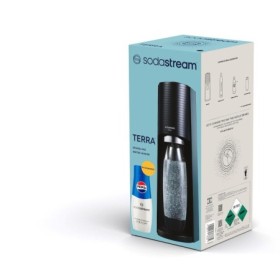 SODASTREAM  6000060 | GASATORE TERRA BLACK STARTER KIT + PEPSI REGULAR