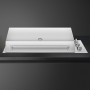 SMEG DESIGN INCASSO BBQE12X | Barbecue elettrico da incasso | 3 zone | acciaio inox | 120 cm