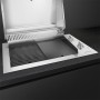 SMEG DESIGN INCASSO BBQE90X | Barbecue elettrico da incasso | 2 zone | acciaio inox | 90 cm