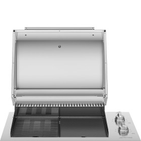 SMEG DESIGN INCASSO BBQE90X | Barbecue elettrico da incasso | 2 zone | acciaio inox | 90 cm