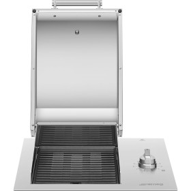SMEG DESIGN INCASSO BBQE60X | Barbecue elettrico da incasso | monozona | acciaio inox | 60 cm