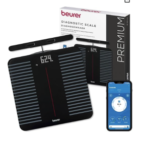 BEURER  BF990WIFI | BILANCIA PERS.DIG.DIAGNOSTICA 180KG/0.1KG WIFI NER