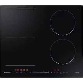 SAMSUNG SELECTION NZ64R3747BK/UR | Piano a induzione Samsung 60cm Flex Zone, Display Touch, Flex Zone, Controllo Slide Touch