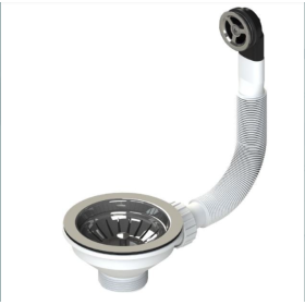 ELLECI Kitchen 2023  WBB90CTPLUXR | SET PILETTA UNA VIA INOX