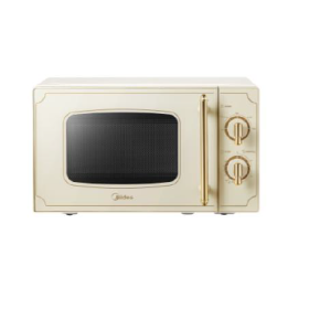 MIDEA  MM720CJ7 | FORNO M/O 20LT 5LIV.POT. TIMER RETRO' CREMA