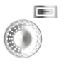 Schock 400060EDM | Z6  KIT PILETTA | Acciaio Inox 304 |  | INOX | Parti visibili di design per TOLEDO D100/D100L - ELEMENT D100X