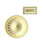 Schock 400062WGO | Z3  KIT PILETTA | Acciaio Inox 304 |  | WHITE GOLD | Parti visibili di design per Toledo N200/D200 - Element