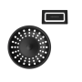 Schock 400052PUR | Z  KIT PILETTA | Acciaio Inox 304 |  | NERO OPACO | Parti visibili di design per Galaxy/Brooklyn N200/N200U