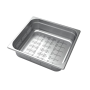 Schock 30040 | 10  VASCHETTA GRANDE PROFONDA FORATA
LAVABILE IN LAVASTOVIGLIE | Acciaio Inox 304 | 327x354x100 | INOX  | VASCHET