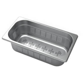 Schock 30038 | A1  VASCHETTA PICCOLA PROFONDA TUTTA FORATA
LAVABILE IN LAVASTOVIGLIE | Acciaio Inox 304 | 175x325x100 | INOX  |