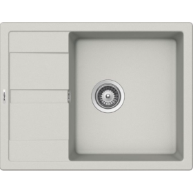 Schock ELED100XXSA16 | ELEMENT D100XXS | Cristalite | 650X500 | NEW ALUMINA | 1 VASCA + GOCCIOLATOIO SMALL - REVERSIBILE