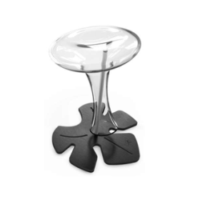 Della Marta For Nevada Δ FG-L53-D | LIBERO POSIZIONAMENTO Decanter Foglia, supporto per decanter Foglia, base in HPL con stelo i