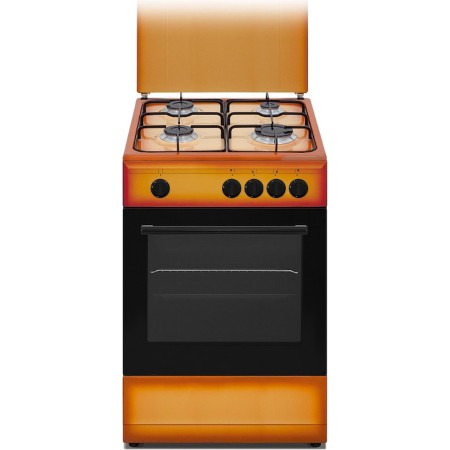 NIKKEI  SN554BG | CUCINA 50CM 4F/GAS F.GAS MARRONE