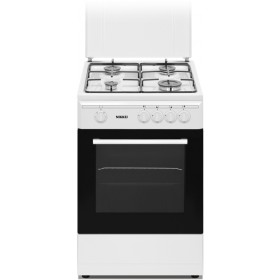 NIKKEI  SN554WG | CUCINA 50CM 4F/GAS F.GAS BIANCO