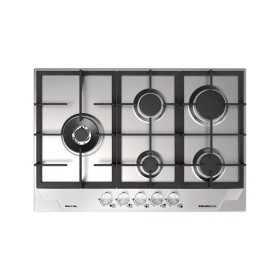 GLEM GAS GTD85THIXN | 75 | INOX | Serie Dinamico 4 f.gas + 1 HPC a 3,8 KW a sinistra - comandi frontali -accensione sottomanopol