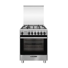 GLEM GAS SA664VI | 60X60 | INOX |  - 4f.Fgas - forno GAS MULTIFUNZIONE VENTILATO - 8 tipologie di cottura (tra cui lieivtazione,