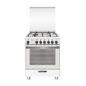 GLEM GAS SA664VWH | 60X60 | BIANCO |  - 4f.Fgas - forno GAS MULTIFUNZIONE VENTILATO - 8 tipologie di cottura  (tra cui lievitazi