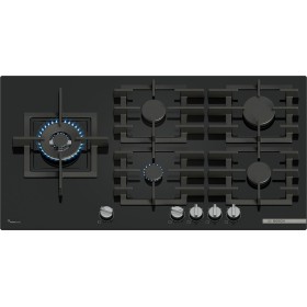 BOSCH  PPM9A6I40 | P.COTT.GAS 90CM 5F G.GHISA VETRO TEMPERATO NERO