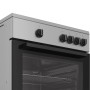 INDESIT  I6GGKMS | CUCINA 60CM 4F/GAS F.GAS VALV.SIC. SILVER