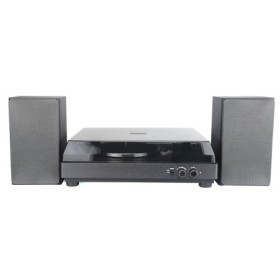 MAJESTIC  TT64BK | GIRADISCHI 33-45 WLSS USB C/CASSE LEGNO NERO