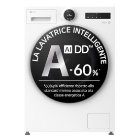 LG  F4X9009TWCE | LAV.C/FRONT 9KG 1400GIRI CE.A-60% INV.VAP. WIFI AI