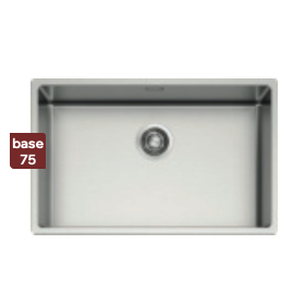 ELLECI Kitchen LIE650SAC LAV. INOX ESPRIT 650 690X440X200 1V SATINATO CARTONE