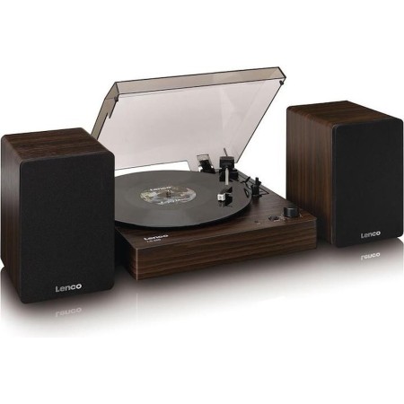 LENCO  LS200 | GIRADISCHI 33-45 2X10W BT C/ALTOPARL.LEGNO TESTINA