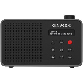 KENWOOD  CRM25DABB | RADIOSVEGLIA 1W BT DAB+/FM USB-C DISPLAY LCD NERO