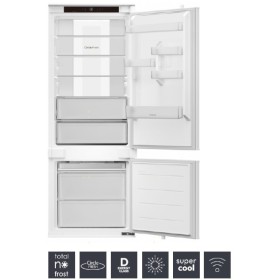 CANDY CNBQT5719DW | 34901758 | Frigorifero Combinato 193x70cm con Panorama Light Total No Frost