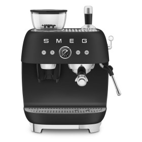 SMEG PED LIBERA EGF03BLMEU | CAFFE' | Macchina da Caffè | Nero Opaco | SPECIAL EDITION - Macchina da caffè espresso con Macinaca