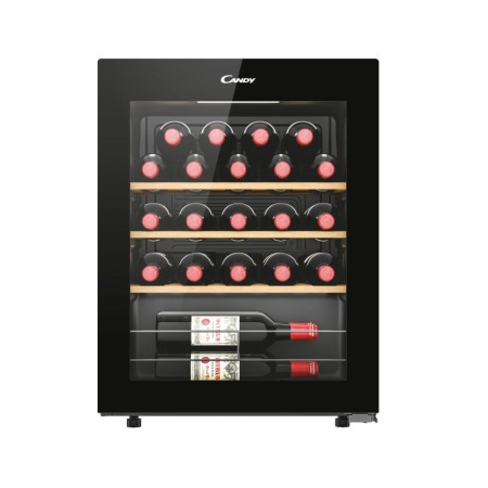 CANDY FS CWC023 | 34005569 | 700x400x550 | 40x70cm, Classe G, finitura Glass Black, Ripiani Legno, 21 bottiglie, Statico | G | C