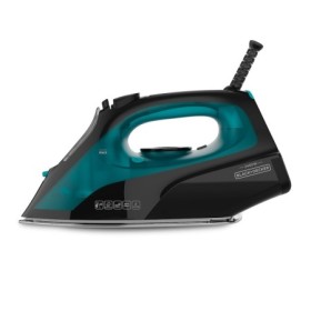BLACK+DECKER  BXIR2403E | FERRO VAPORE 2400W PIAST.CERAMICA 370ML NERO/BLU