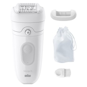 BRAUN  SE5011OLD | EPILATORE WET&DRY 28PINZE 2VEL. BIANCO C/CUST.