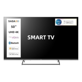 SABA  SA50KM10VDA | TV LED 50"UHD 4K T2/S2 SMART VIDAA STAND CEN.TVSAT