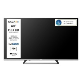 SABA  SA40M10 | TV LED 40"FHD DVBT2/S2 C/STAND CENTRALE TIVUSAT