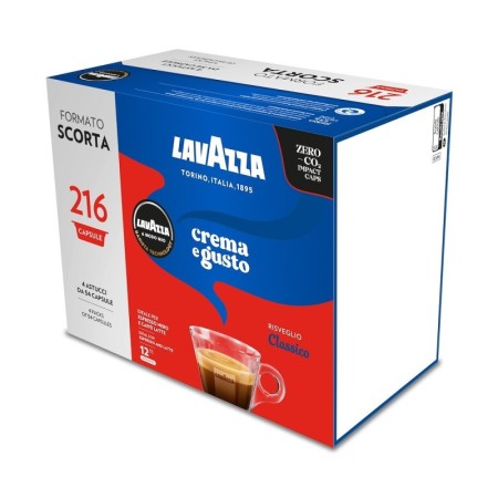 LAVAZZA  8239PROMO | CAPSULE CAFFE A MODO MIO CREMA E GUSTO 216PZ