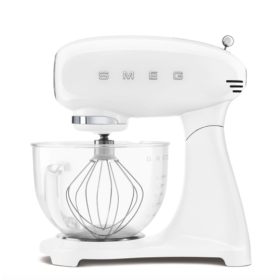 SMEG PED LIBERA SMF15WHEU | CUCINA | Impastatrice | Bianco | SPECIAL EDITION - Impastatrice Full Color con ciotola vetro