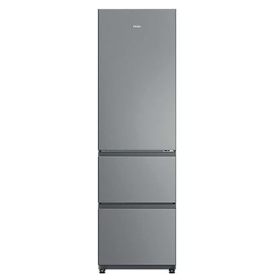 HAIER FS HTR3518ENMX | 34005934 | COOLING FS | 3D 55 SERIE 3 | Bottom Freezer 3D | Refrigerator | Combinato 185x55cm, Classe E,
