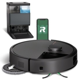 IROBOT  ROOMBA505COMBOBLACK | ROBOT ASPIR.LAVA C/BASE SVUOT. PANNI ESTEND.NERO