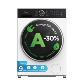 MIDEA  MF205W90BA30WIT | LAV.C/FRONT 9KG 1400GIRI CE.A-30% VAPORE