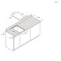 CANDY BI CI32CBB | 33803656 | Piano induzione Idea 30 cm | 2 zone di cottura | 9 livelli di Potenza + Booster