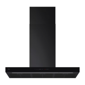 AEG NDB8791CB | Cappe | Cappa camino | L 90cm | A+ | Serie 8000 | Nero Matt/vetro nero | Auroratech + SilenceTech + Perfect Illu
