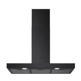 AEG DBE5971R | Cappe | Cappa camino | L 90cm | A | Serie 5000 | Nero/Matt | Breeze + H2H | 700m³/h
